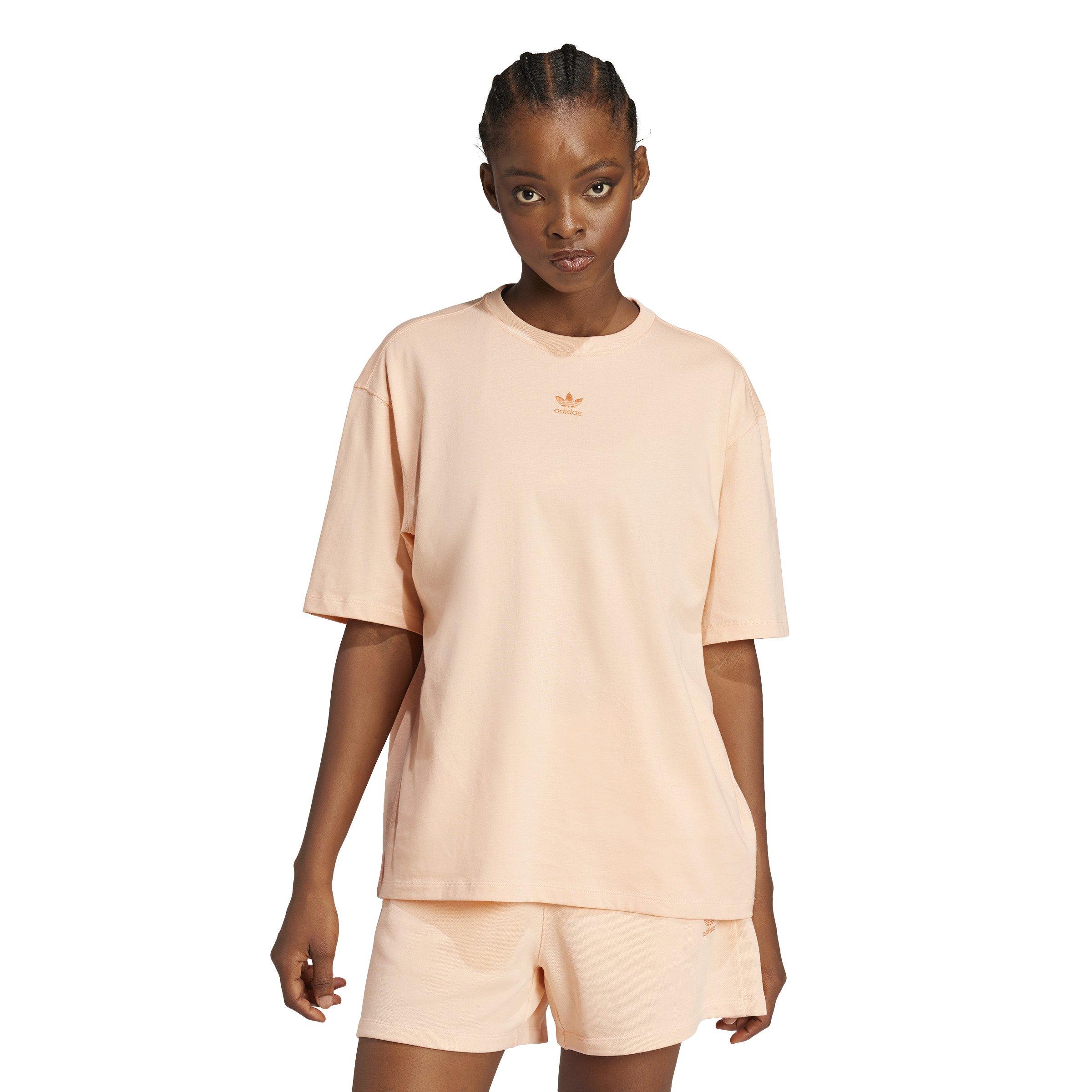 adidas Originals Women's Essentials Boyfriend T-Shirt -Pink